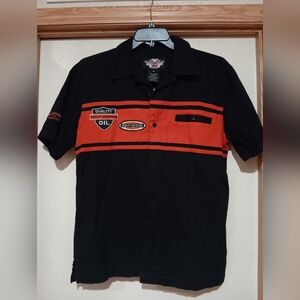 Harley Davidson Mens button up